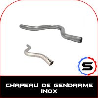 Chapeau de gendarme inox