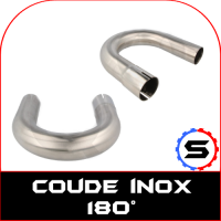 180° universal stainless steel elbow